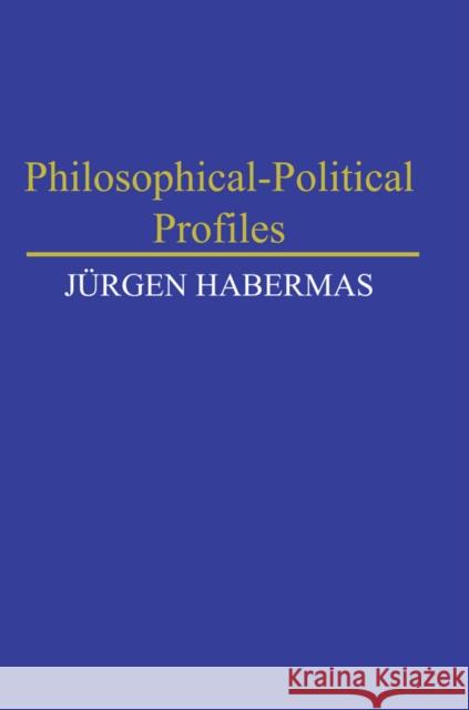 Philosophical-Political Profiles Jurgen Habermas 9780745669878  - książka