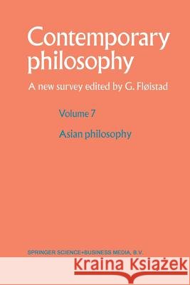 Philosophie Asiatique/Asian Philosophy Fløistad, Guttorm 9789401051071 Springer - książka
