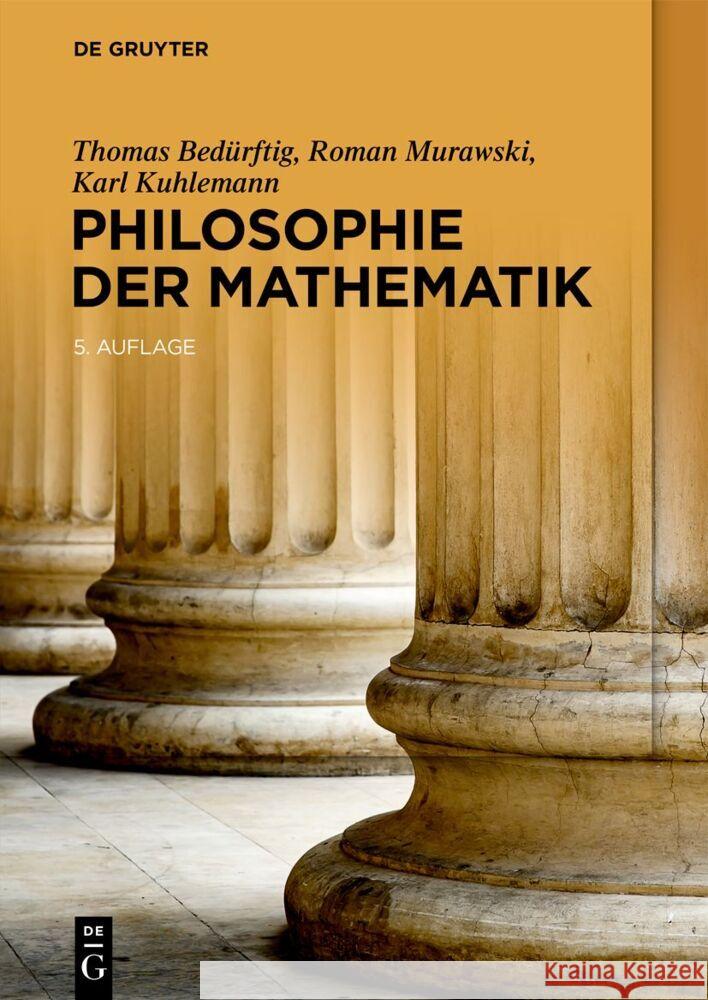 Philosophie Der Mathematik  9783111059884 de Gruyter - książka