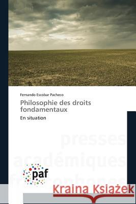 Philosophie Des Droits Fondamentaux Pacheco-F 9783841637109 Omniscriptum - książka