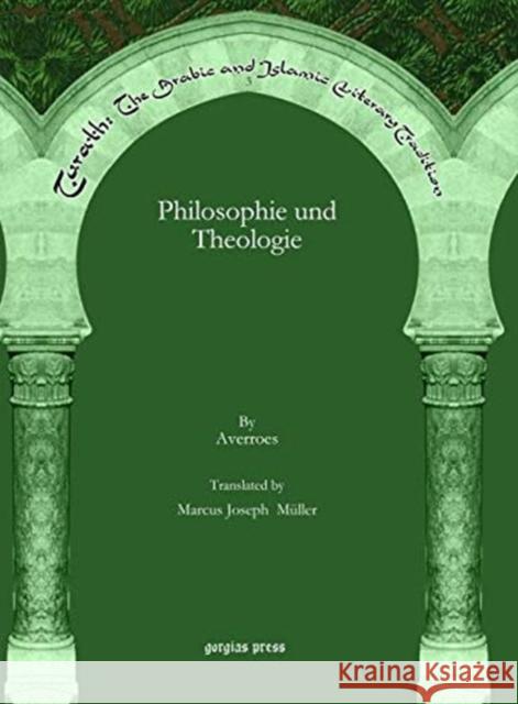 Philosophie und Theologie Averroes, Marcus Joseph Müller 9781617190117 Gorgias Press - książka