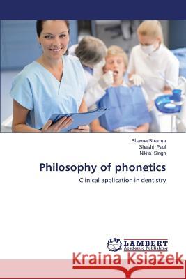 Philosophy of Phonetics Sharma Bhavna 9783659577802 LAP Lambert Academic Publishing - książka