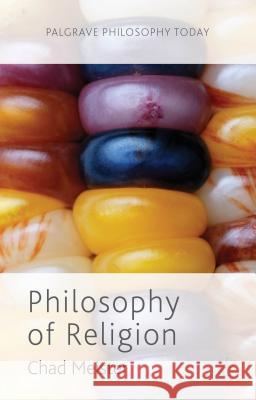 Philosophy of Religion Chad Meister 9780230232914 Palgrave MacMillan - książka