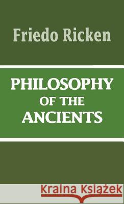 Philosophy of the Ancients  9780268015879 University of Notre Dame Press - książka