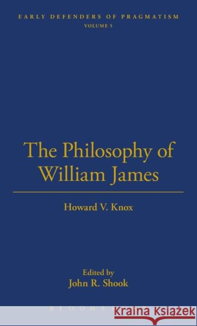 Philosophy of William James Howard V. Knox 9781843714163 Thoemmes Continuum - książka