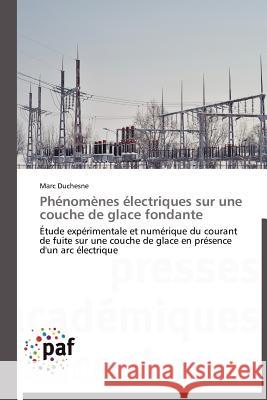 Phénomènes Électriques Sur Une Couche de Glace Fondante Duchesne-M 9783838172385 Presses Acad Miques Francophones - książka