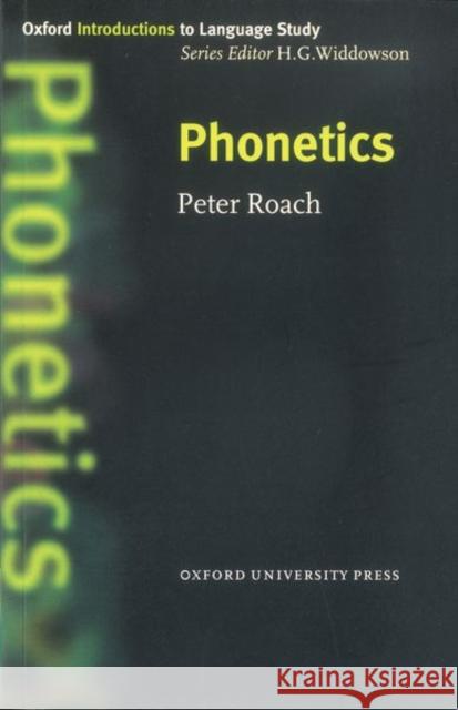 Phonetics  Roach 9780194372398  - książka