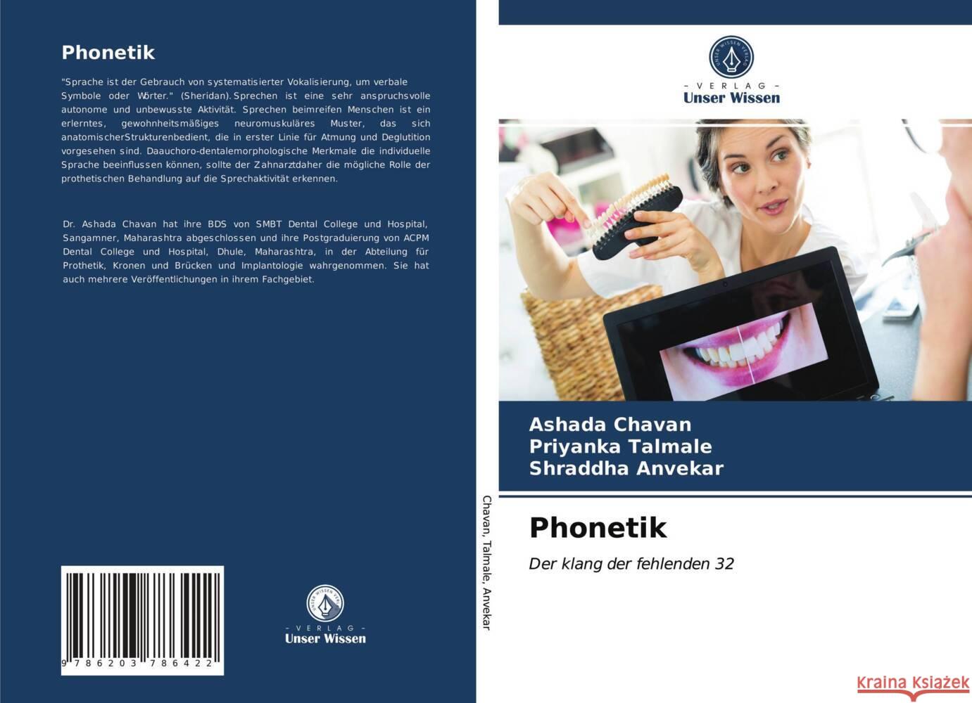 Phonetik Chavan, Ashada, Talmale, Priyanka, Anvekar, Shraddha 9786203786422 Verlag Unser Wissen - książka