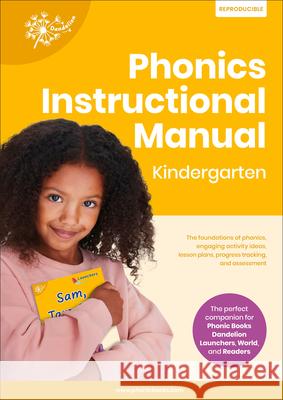 Phonic Books Dandelion Launchers Instructional Manual Kindergarten Phonic Books 9780593848524 Phonic Books - książka