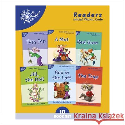 Phonic Books Dandelion Readers Set 2 Units 1-10: Sounds of the alphabet and adjacent consonants Phonic Books 9781907170034 Dorling Kindersley Ltd - książka