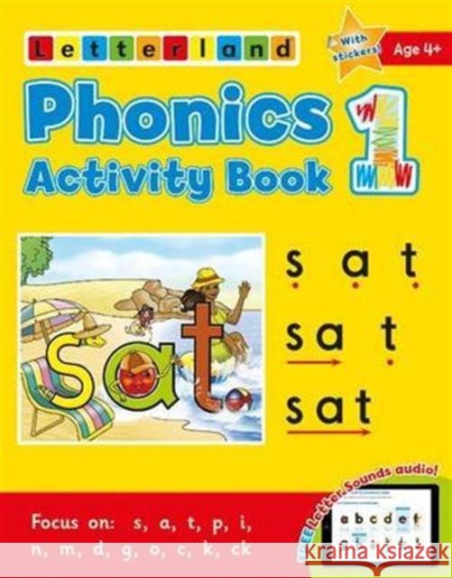 Phonics Activity Book 1 Lisa Holt 9781782480938 Letterland International - książka