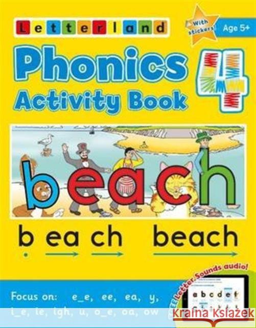 Phonics Activity Book 4 Lyn Wendon 9781782480969 Letterland International - książka