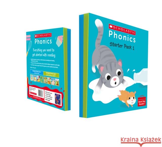 Phonics Book Bag Readers: Starter Pack 1 Charlotte Raby Catherine Baker  9780702308765 Scholastic - książka