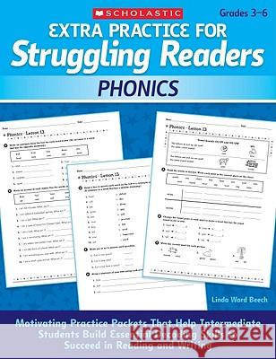 Phonics, Grades 3-6 Linda Beech 9780545124096 Scholastic US - książka