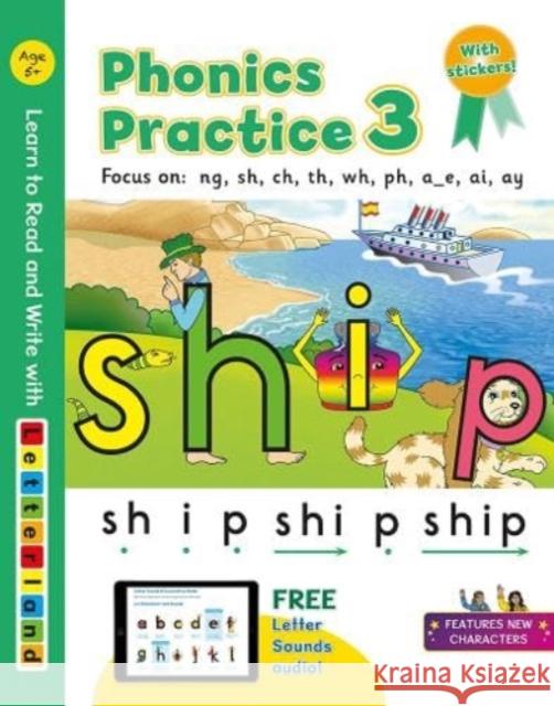 Phonics Practice 3 Lisa Holt 9781782488576 Letterland International - książka