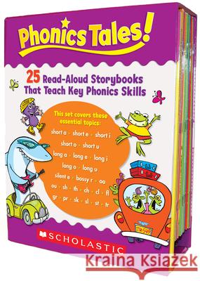 Phonics Tales: 25 Read-Aloud Storybooks That Teach Key Phonics Skills [With Teacher's Guide] Inc. Scholastic 9780545067713 Scholastic - książka