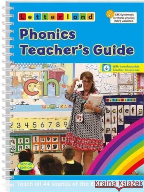 Phonics Teacher's Guide (2nd Edition) Lisa Holt 9781782485476 Letterland International - książka