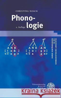 Phonologie Christina Noack 9783825365592 Universitatsverlag Winter - książka