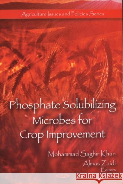 Phosphate Solubilizing Microbes for Crop Improvement Mohammad Saghir Khan, Almas Zaidi 9781608761128 Nova Science Publishers Inc - książka