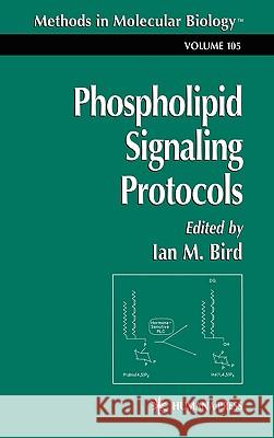 Phospholipid Signaling Protocols Ian M. Bird 9780896034914 Humana Press - książka