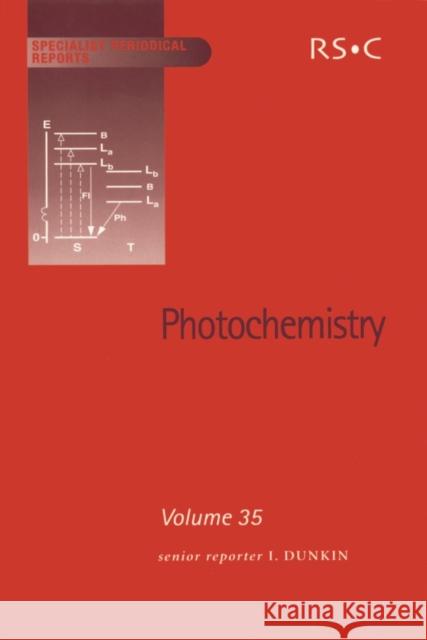 Photochemistry: Volume 35  9780854044450 ROYAL SOCIETY OF CHEMISTRY - książka