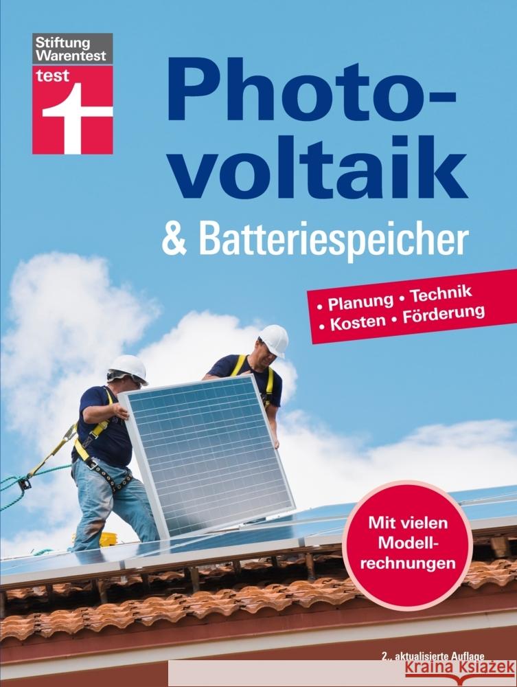 Photovoltaik & Batteriespeicher Schröder, Wolfgang 9783747106372 Stiftung Warentest - książka