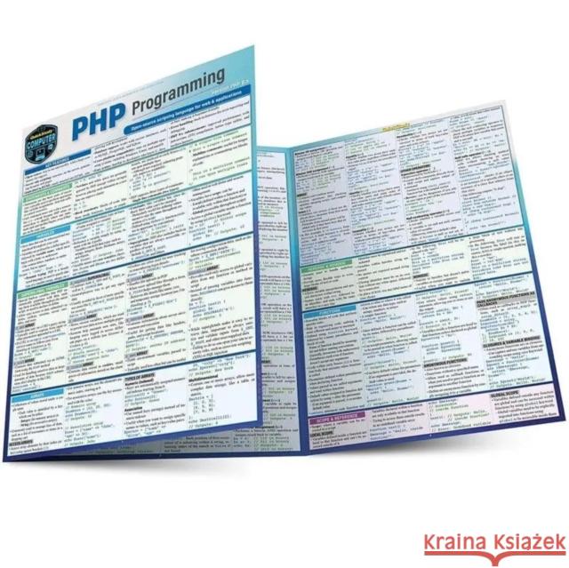 PHP Programming Robin Nixon 9781423251262 Quickstudy Reference Guides - książka