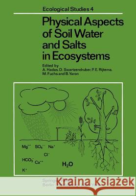 Physical Aspects of Soil Water and Salts in Ecosystems A. Hadas Dale Swartzendruber P. E. Rijtema 9783642655258 Springer - książka