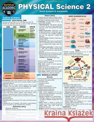 Physical Science 2 - Astronomy & Earth Science MSc, MScEd, Jane Parks Gardner 9781423249290 Barcharts, Inc - książka