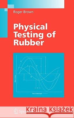 Physical Testing of Rubber Roger Brown R. Brown 9780387282862 Springer - książka