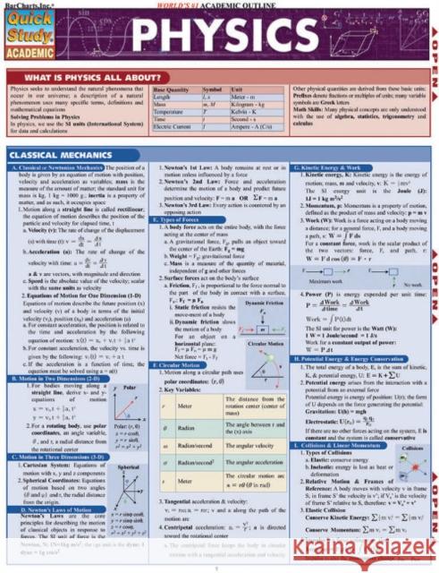 Physics GUIDE Mark Jackson 9781423203100 Barcharts - książka