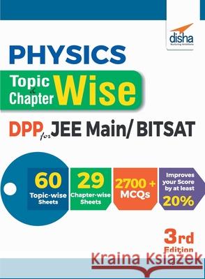 Physics Topic-wise & Chapter-wise Daily Practice Problem (DPP) Sheets for JEE Main/ BITSAT - 3rd Edition Disha Experts 9789386629821 Disha Publication - książka