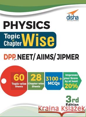 Physics Topic-wise & Chapter-wise DPP (Daily Practice Problem) Sheets for NEET/ AIIMS/ JIPMER 3rd Edition Disha Experts 9789386629852 Disha Publication - książka