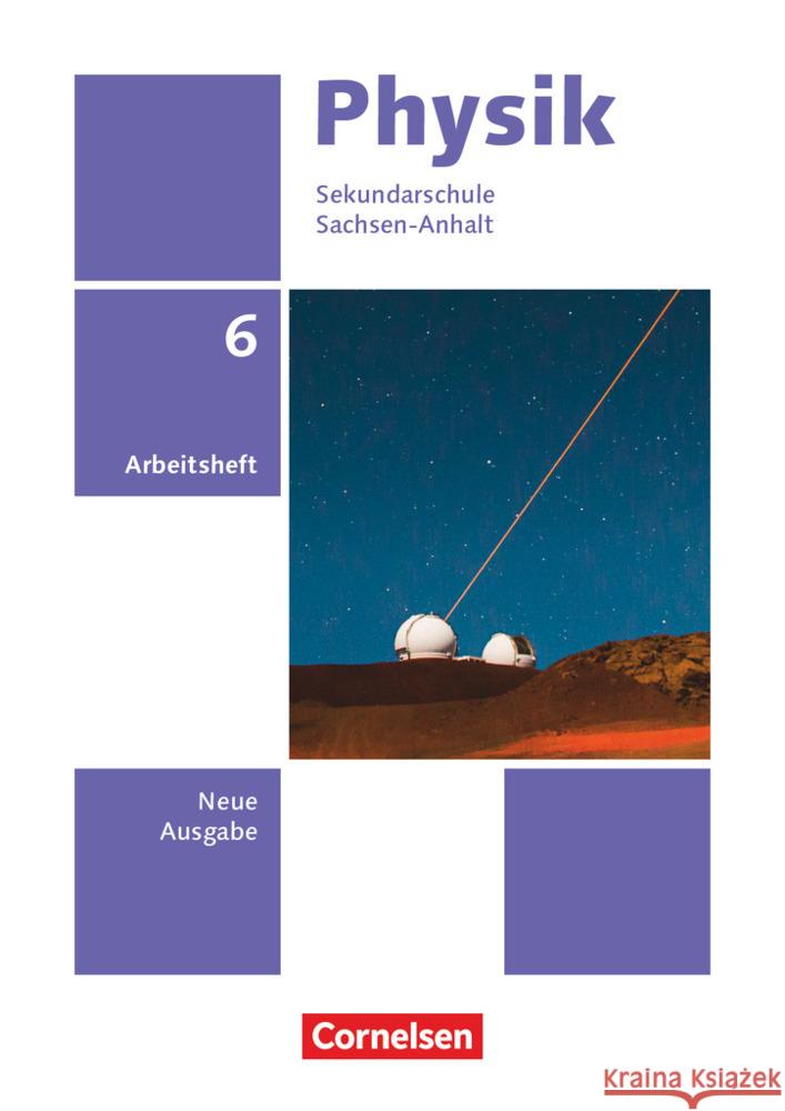 Physik - Neue Ausgabe - Sachsen-Anhalt 2022 - 6. Schuljahr  9783060160662 Cornelsen Verlag - książka