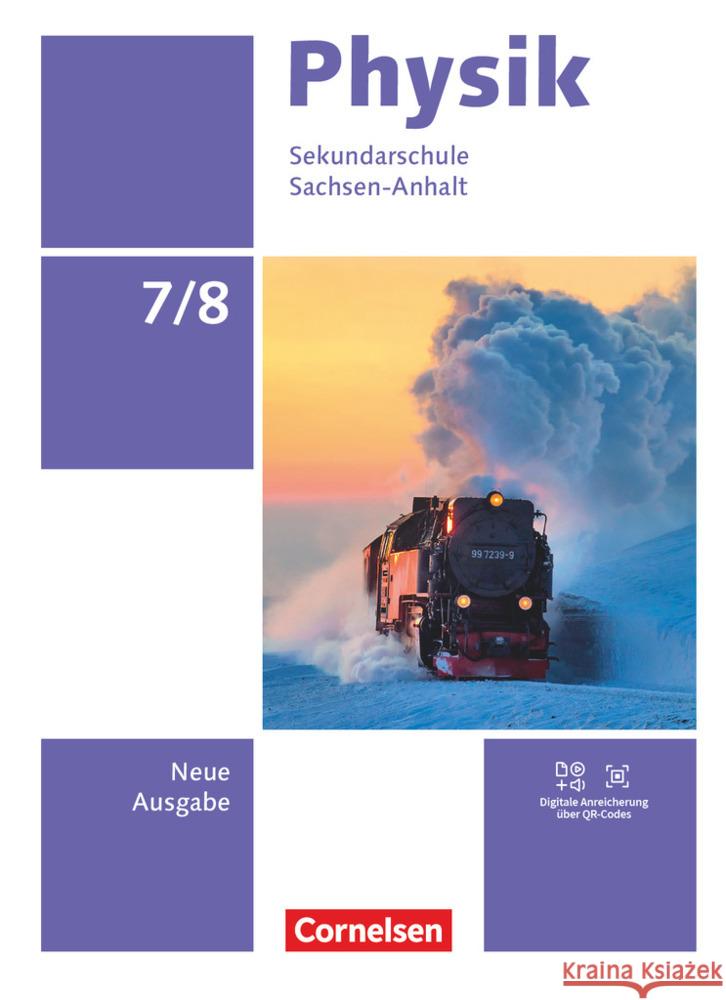 Physik - Neue Ausgabe - Sachsen-Anhalt 2022 - 7./8. Schuljahr  9783060160587 Cornelsen Verlag - książka