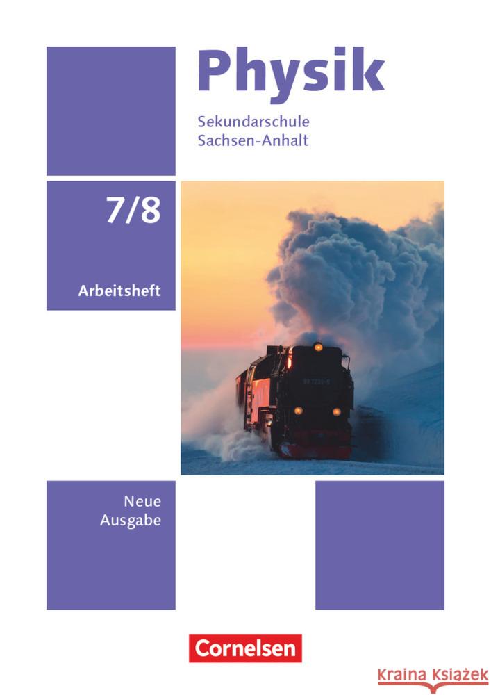 Physik - Neue Ausgabe - Sachsen-Anhalt 2022 - 7./8. Schuljahr  9783060160679 Cornelsen Verlag - książka