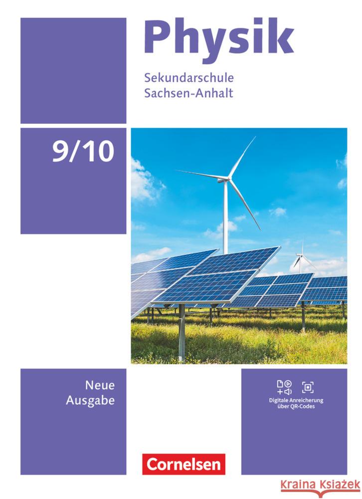 Physik - Neue Ausgabe - Sachsen-Anhalt 2022 - 9./10. Schuljahr  9783060160594 Cornelsen Verlag - książka