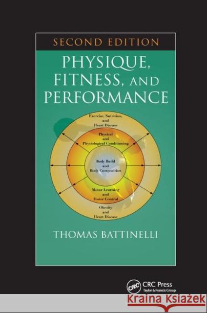 Physique, Fitness, and Performance Thomas Battinelli 9780367388942 CRC Press - książka