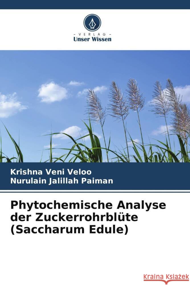 Phytochemische Analyse der Zuckerrohrblüte (Saccharum Edule) Veloo, Krishna Veni, Paiman, Nurulain Jalillah 9786208522377 Verlag Unser Wissen - książka