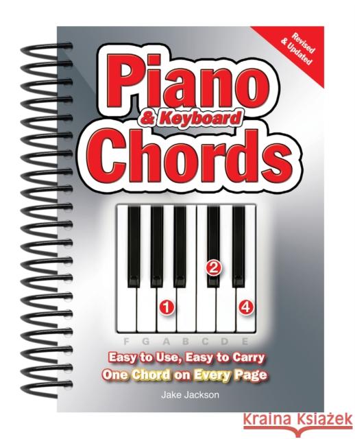 Piano & Keyboard Chords: Easy-to-Use, Easy-to-Carry, One Chord on Every Page Jake Jackson 9780857752642 Flame Tree Publishing - książka