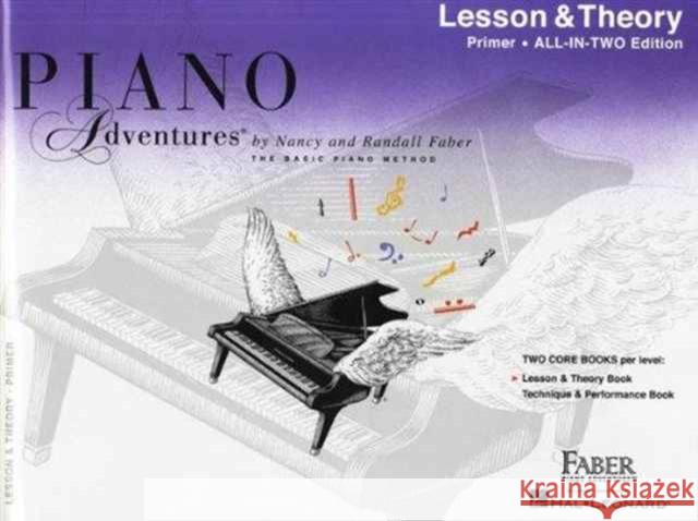 Piano Adventures All-In-Two Primer Lesson/Theory: Lesson & Theory - Anglicised Edition  9781616776466 Faber Piano Adventures - książka