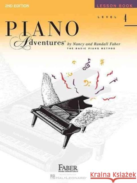Piano Adventures Lesson Book Vol. 4: 2nd Edition  9781616770907 Faber Piano Adventures - książka