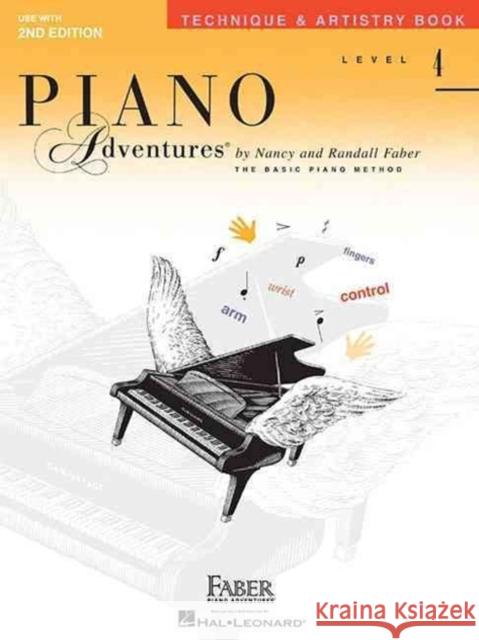 Piano Adventures, Level 4: Technique & Artistry Book Nancy Faber Randall Faber 9781616776367 Faber Piano Adventures - książka