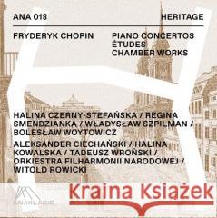 Piano Concertos, Etudes, Chamber Works 3CD Fryderyk Chopin 5907795211664 Polskie Wydawnictwo Muzyczne - książka