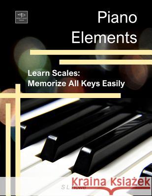 Piano Elements: Learn Scales: Memorize all Keys Easily Howe, Brandon 9781986816106 Createspace Independent Publishing Platform - książka