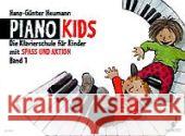 Piano Kids, Band 1 + Aktionsbuch 1 : Die Klavierschule für Kinder mit Spaß und Aktion Heumann, Hans-Günter 9783795752576 Schott Music, Mainz - książka