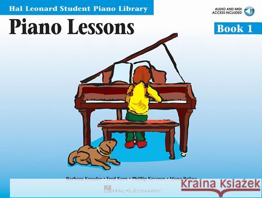 Piano Lessons Book 1 - Hal Leonard Student Piano Library Book/Online Audio [With Access Code] Keveren, Phillip 9780634031182 Hal Leonard Publishing Corporation - książka