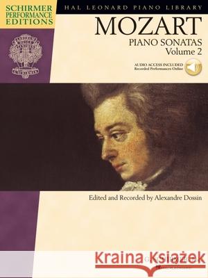 Piano Sonatas, Volume 2: Schirmer Performance Editions  9781480328211 Hal Leonard Corporation - książka