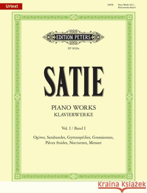 Piano Works Satie, Erik 9790014077785 Edition Peters - książka