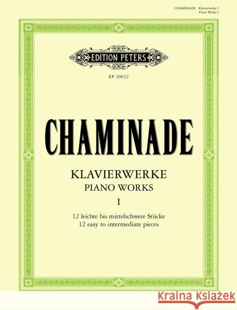 Piano Works Vol. 1 / Klavierwerke: 12 easy to intermediate pieces  9790577025476 Edition Peters - książka